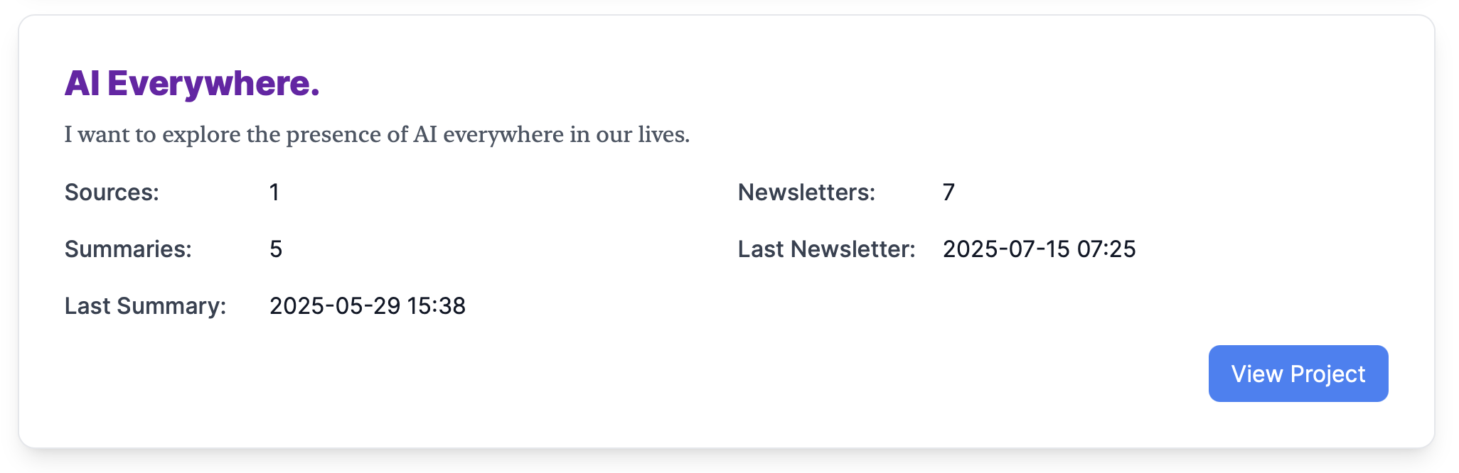 Project Overview